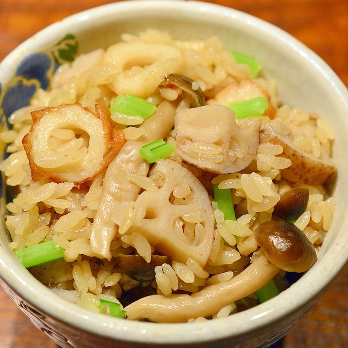 残り汁で美味しい 蓮根としめじの 炊き込みご飯 レシピ 作り方 By まめもにお 楽天レシピ 残り汁で美味しい 蓮根としめじの 炊き込みご飯 レシピ 作り方 By まめもにお 楽天レシピ